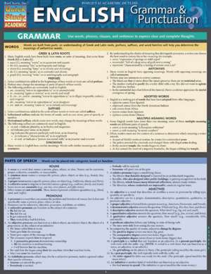 English Grammar & Punctuation de BarCharts Inc