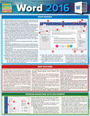 Microsoft Word 2016 de BarCharts Inc