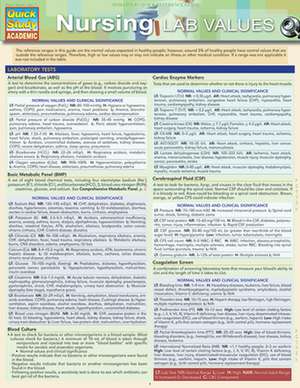 Nursing: Lab Values de Henry