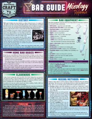 Bar Guide - A Mixology Reference: Quickstudy Laminated Guide de Clair McLafferty