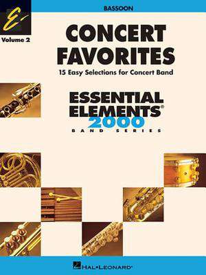 Concert Favorites Vol. 2 - Bassoon de Michael Sweeney