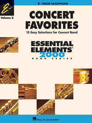 Concert Favorites Vol. 2 - Tenor Sax de Michael Sweeney