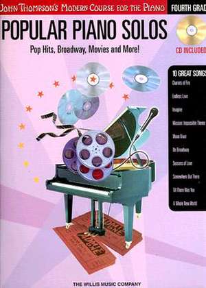 Popular Piano Solos Fourth Grade de Hal Leonard Publishing Corporation