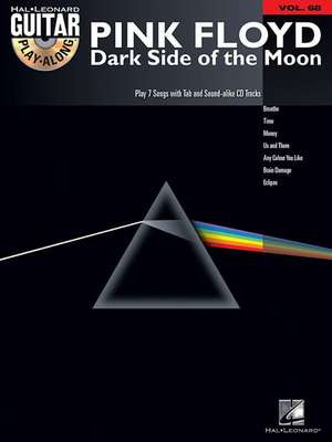 Pink Floyd: Dark Side of the Moon - Guitar Play-Along Volume 68 Book/Online Audio