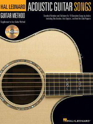 Acoustic Guitar Songs [With CD] de Hal Leonard Publishing Corporation