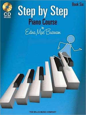 Step by Step Piano Course (Book/Online Audio) [With CD (Audio)] de Edna Mae Burnam