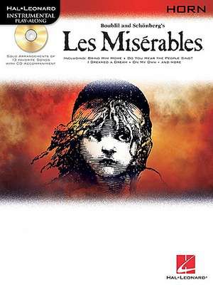 Les Miserables [With CD (Audio)] de Alain Boublil