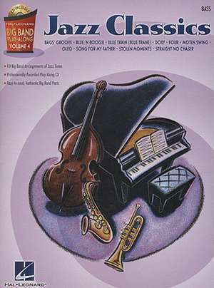 Jazz Classics: Bass [With CD] de Hal Leonard Corp