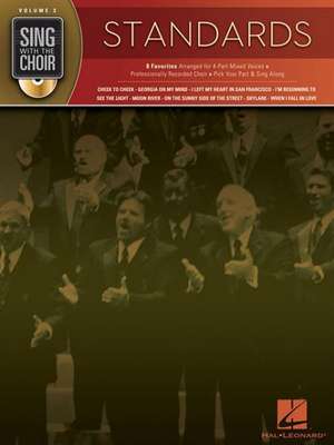 Standards: Sing with the Choir Volume 3 de Hal Leonard Publishing Corporation