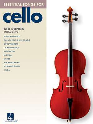 Essential Songs for Cello de Hal Leonard Corp