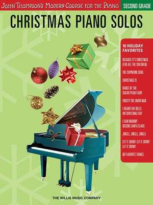 Christmas Piano Solos: Second Grade de Hal Leonard Corp