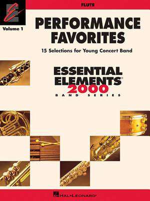 Performance Favorites, Vol. 1 - Flute de Hal Leonard Publishing Corporation