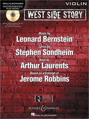 West Side Story - Instrumental Play-Along for Violin (Book/Online Audio) de Leonard Bernstein