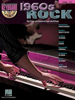 1960s Rock: Keyboard Play-Along Volume 17 de Hal Leonard Publishing Corporation