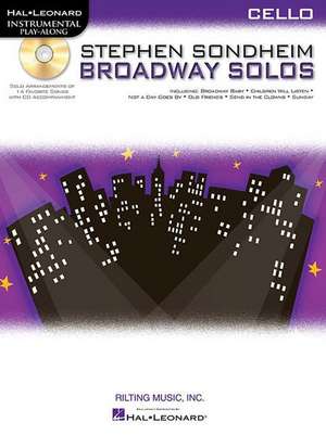 Stephen Sondheim - Broadway Solos: Cello de Stephen Sondheim