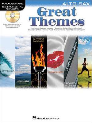 Great Themes: Alto Sax [With CD (Audio)] de Hal Leonard Corp