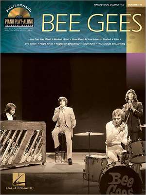 Bee Gees: Piano Play-Along Volume 105 [With CD (Audio)] de Hal Leonard Corp