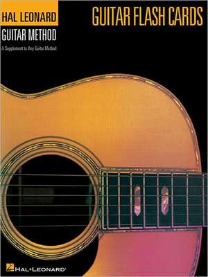 Guitar Flash Cards: Hal Leonard Guitar Method de Hal Leonard Publishing Corporation