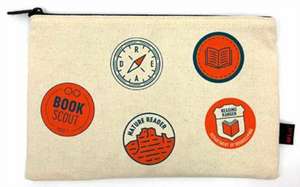 Reading Merit Badges Pencil Pouch de Gibbs Smith Publisher