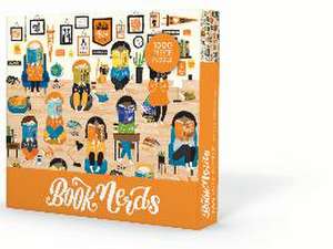 Book Nerds Puzzle 1000 Piece de Gibbs Smith Gift