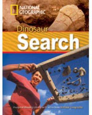 Dinosaur Search + Book with Multi-ROM: Footprint Reading Library 1000 de National Geographic