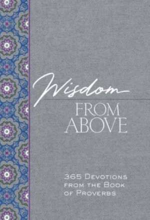 Simmons, B: Wisdom from Above de Brian Simmons