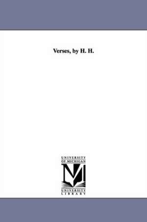 Verses, by H. H. de Helen Hunt Jackson