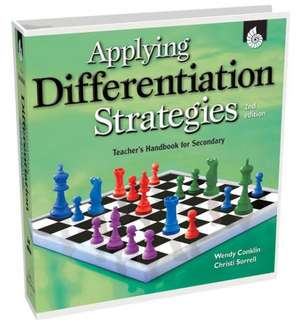 Applying Differentiation Strategies: Secondary (Secondary) de Wendy Conklin