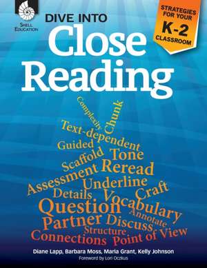 Dive into Close Reading de Diane Lapp