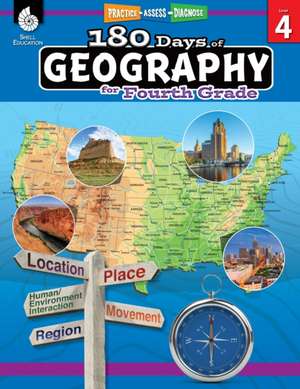 180 Days of Geography for Fourth Grade de Chuck Aracich