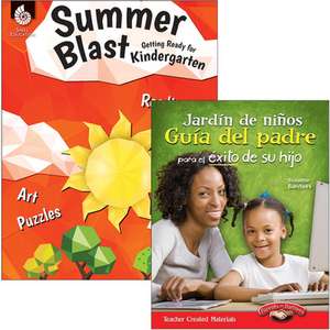 Getting Students and Parents Ready for Kindergarten (Spanish) 2-Book Set de Multiple Authors