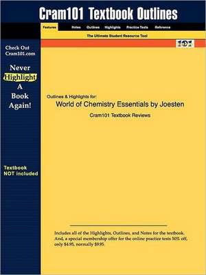 Studyguide for World of Chemistry Essentials by Joesten, ISBN 9780534559090 de Cram101 Textbook Reviews