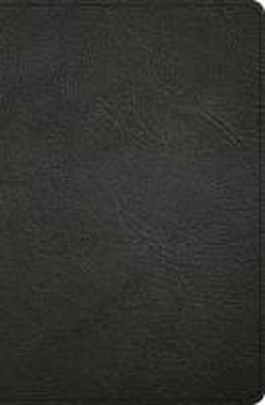 KJV Personal Size Giant Print Bible, Black Genuine Leather de Holman Bible Publishers