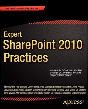 Expert SharePoint 2010 Practices de Winsmarts LLC