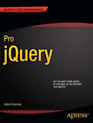 Pro jQuery de Adam Freeman