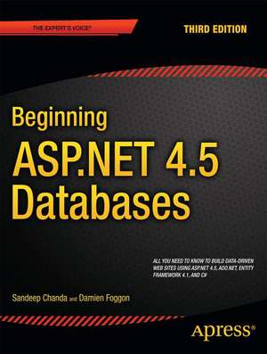 Beginning ASP.NET 4.5 Databases de Sandeep Chanda