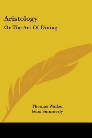 Aristology de Thomas Walker