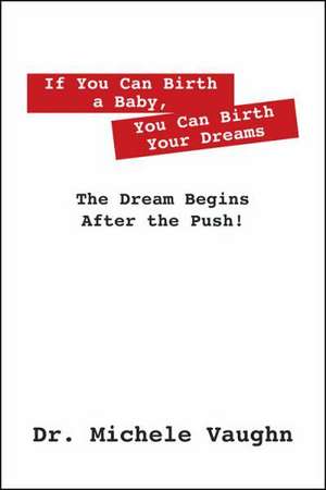 If You Can Birth a Baby, You Can Birth Your Dreams: The Dream Begins After the Push! de Michele Vaughn