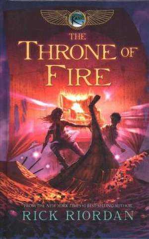 The Throne of Fire de Rick Riordan