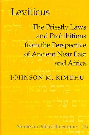 Leviticus de Johnson M. Kimuhu