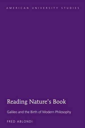 Reading Nature's Book de Fred Ablondi