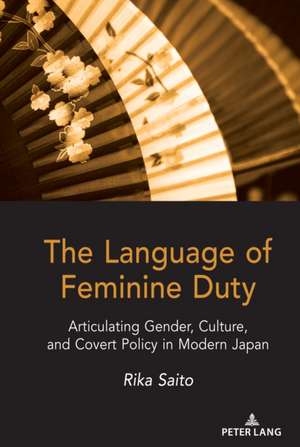 Language of Feminine Duty de Rika Saito