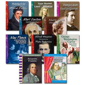 Inventor Biographies Set: 10 Titles de Teacher Created Materials