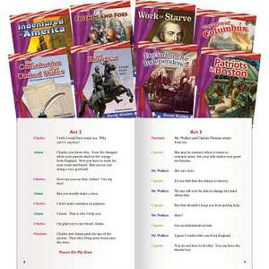 Reader's Theater Early American Set: 8 Titles de Teacher Created Materials