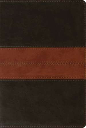 ESV Personal Reference Bible (TruTone, Deep Brown/Tan, Trail Design) de Spck