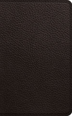 ESV Pocket Bible (Buffalo Leather, Deep Brown) de Spck