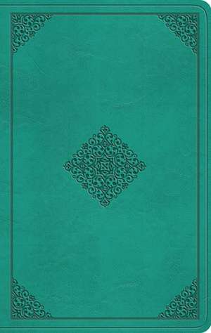 ESV Value Thinline Bible (TruTone, Teal, Ornament Design) de Spck