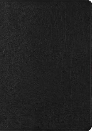 ESV New Testament with Psalms and Proverbs (Genuine Leather, Black) de .