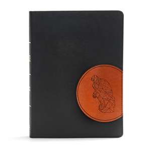 CSB Apologetics Study Bible for Students, Black/Tan Leathertouch de Sean McDowell