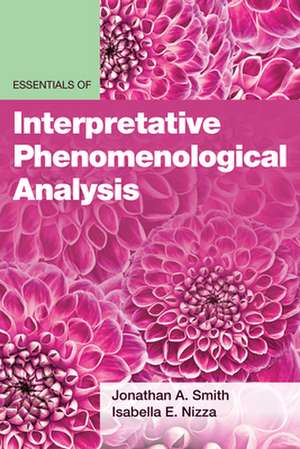 Essentials of Interpretative Phenomenological Analysis de Jonathan A. Smith